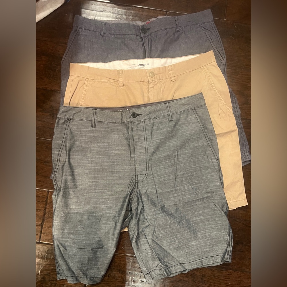 Mossimo Supply Co. Gray and Tan Chinos